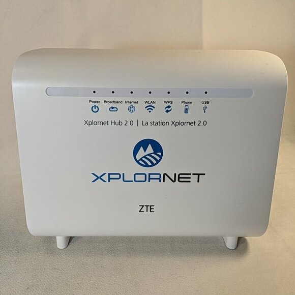 ZTE XPLORNET Hub 2.0 Home Gateway ZXHN H298A White TESTED READ WiFi Router LAN - Picture 2 of 13